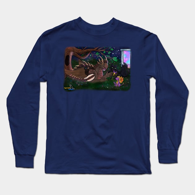 Council Of Dragons Long Sleeve T-Shirt by tygerwolfe